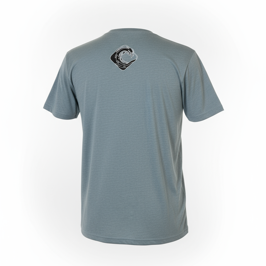 CULTUR - Premium Tri-Blend T-Shirt - Stonewash / Black