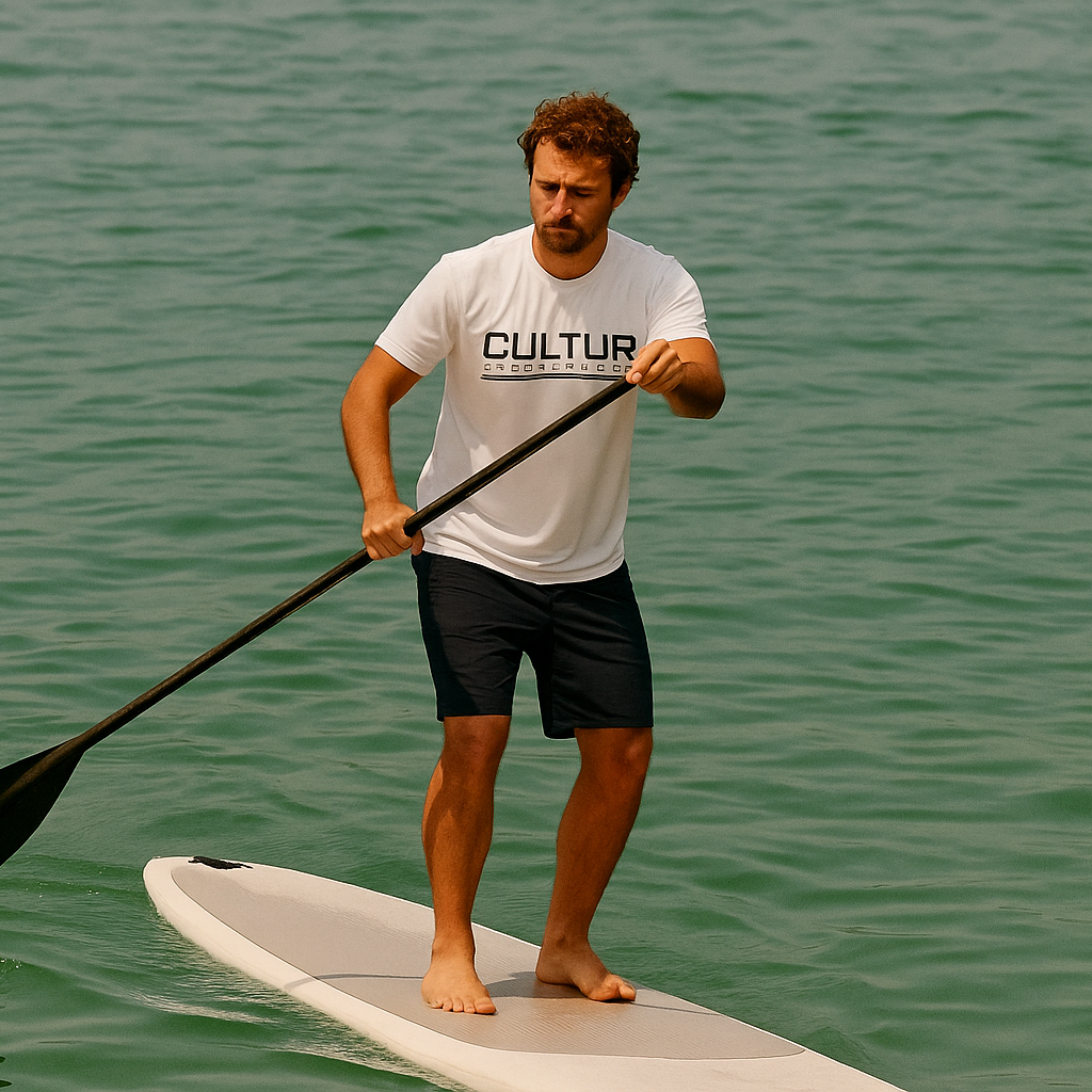 CULTUR - Premium Tri-Blend T-Shirt - White